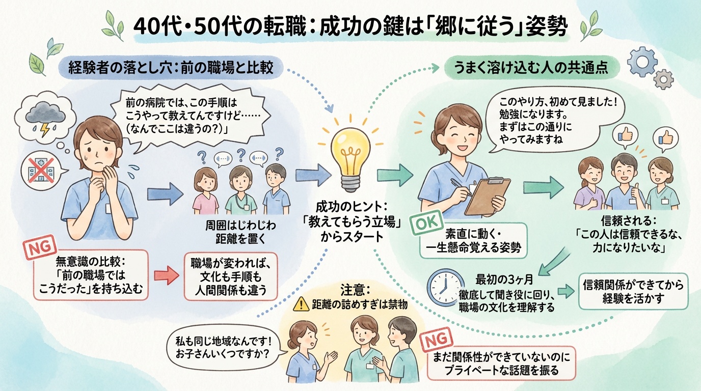 成功の鍵は、郷に従う姿勢